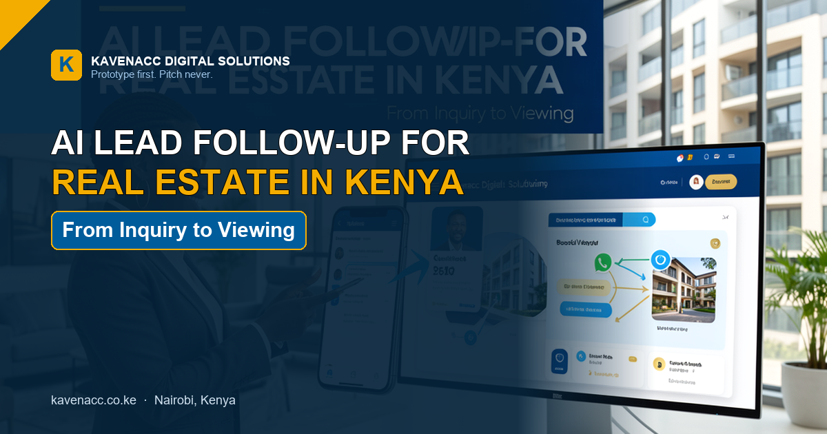 AI lead follow-up for real estate in Kenya: from inquiry to viewing