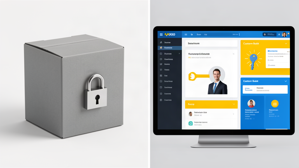 Custom AI software versus generic SaaS comparison for small business