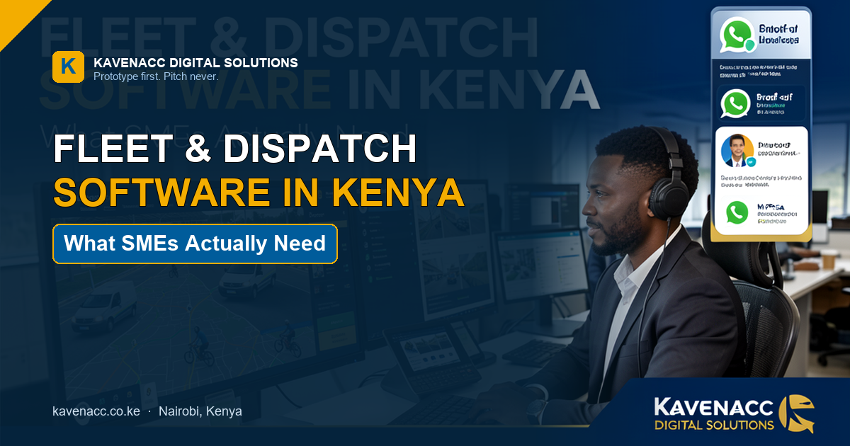 Fleet and dispatch management software in Kenya: what SMEs actually need